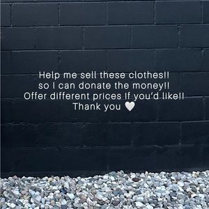 Meet your Posher, sandy please help me to sell these clothes so I can donate it!